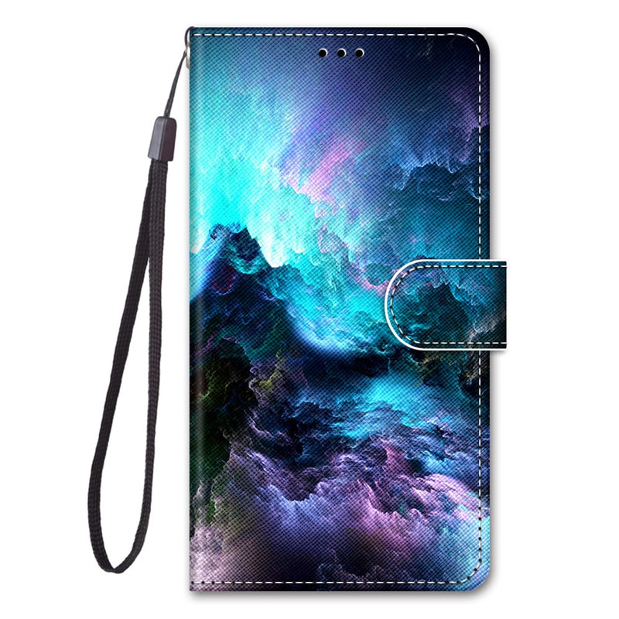 Funda Estilo Cartera Bi-Color Series para Samsung Galaxy A52 5G, Galaxy A52s