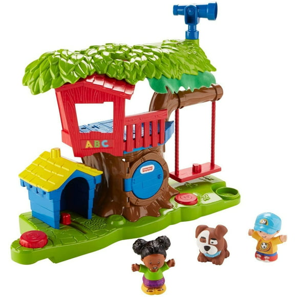 fisher price little people swing and share treehouse playset fisher price na