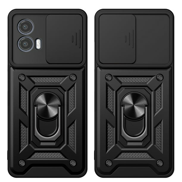 Para Motorola Moto G73 5G imak a prueba de golpes Airbag TPU Funda para  teléfono (negro