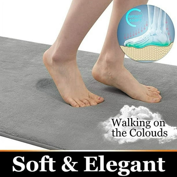 Comprar Alfombras de baño suaves de espuma viscoelástica, alfombra