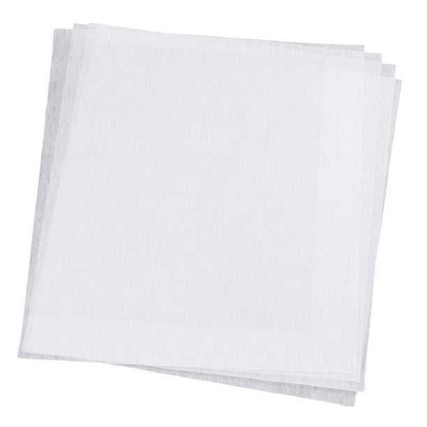 5 hojas de papel de calco estabilizador de bordado soluble en agua para  coser en Zulema tela de bordado