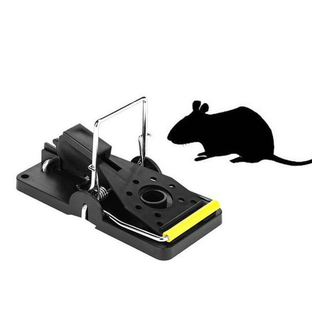 Trampa para ratones, trampas para ratones que funcionan mejor para ratones  pequeños y ratones al aire libre, interior, de matanza rápida y