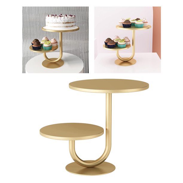  Soporte para tartas con soporte de cerámica, base de hierro,  soporte innovador, soporte para magdalenas, pedestales, expositores, platos  (color: verde, tamaño: 20,820,812 in) : Hogar y Cocina