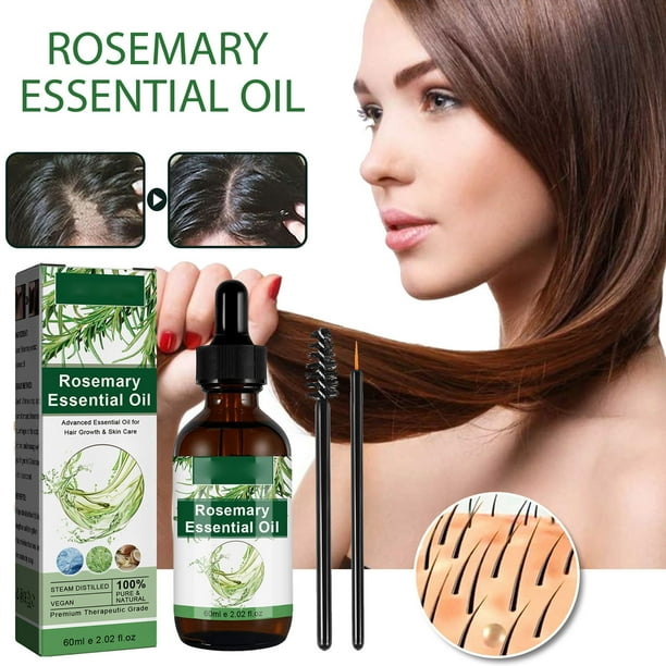  Aceite fortalecedor del cuero cabelludo y el cabello, aceite de  romero para el crecimiento del cabello, aceite esencial de romero para  cuero cabelludo y cabello, fortalece el cabello y estimula el 