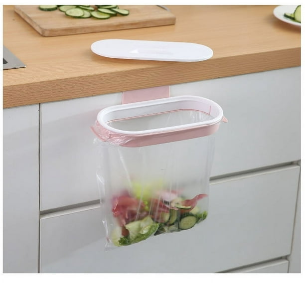 Cubo de basura extraíble para la cocina, soporte de almacenamiento