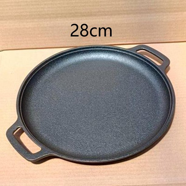  Bolsa de picnic olla ollas de cocina sartenes crepes panqueques  sartén hierro fundido, inducción, con mango de haya, sartén para carne  pizza, freír huevos, para desayuno, sartén de 11.8 in (tamaño