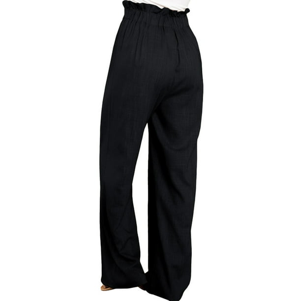 Pantalones sueltos casuales de longitud completa para mujer