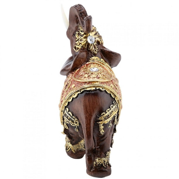 Estatua de elefante de buena suerte feng Shui, decoración de elefante de  resina, estatua de la suerte, decoración del hogar, regalos, grande