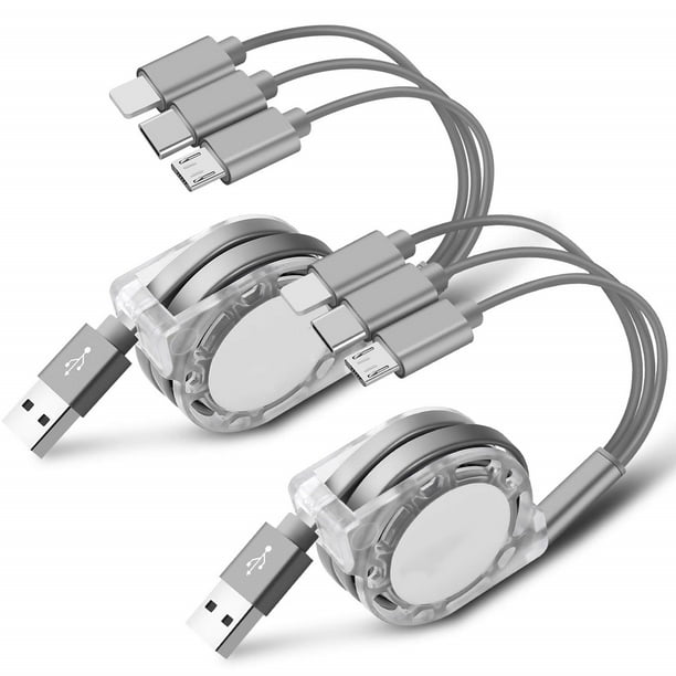 Cargador USB Multiple de 3 Puertos: Cargador multiple USB puede