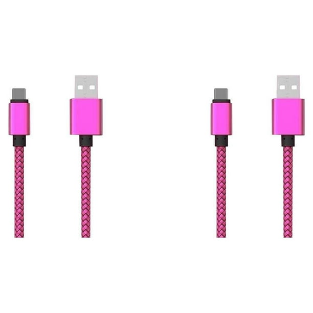 Moyic Cable USB tipo C de carga rápida multicolor de 1m/2m/3