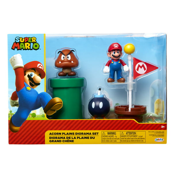 Figuras Mario Bros Base Rígida Kit 11 Pzas Coroplast