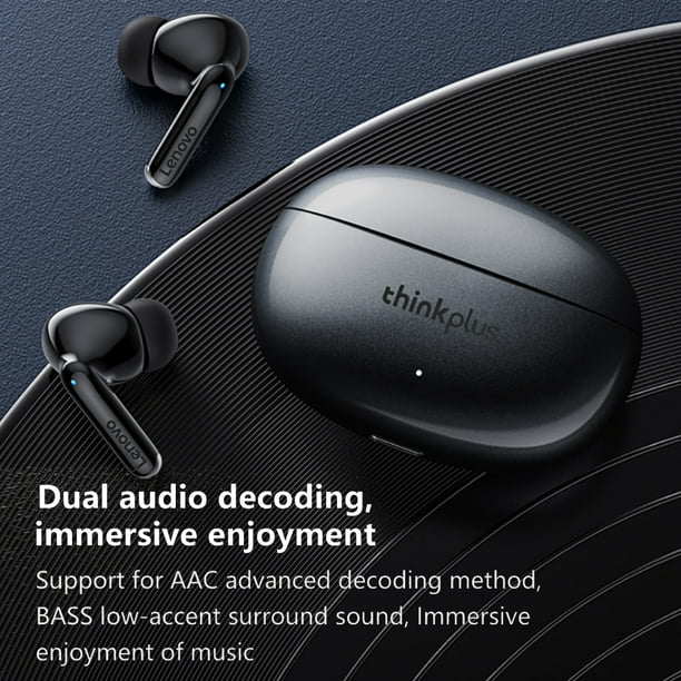 Comprar Lenovo XT88 auriculares inalámbricos Bluetooth 5,3 TWS deportes  impermeables inalámbricos dentro de la oreja auriculares con micrófonos  duales