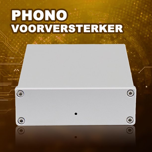 Preamplificador Phono De Vinilo Compacto Con Control De Vol