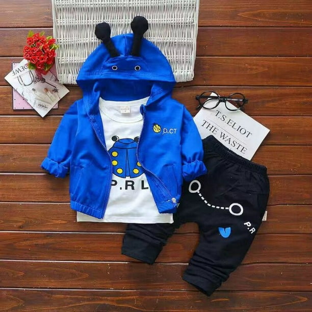 Conjunto de ropa para niña de 2 a 6 años, abrigo de manga larga
