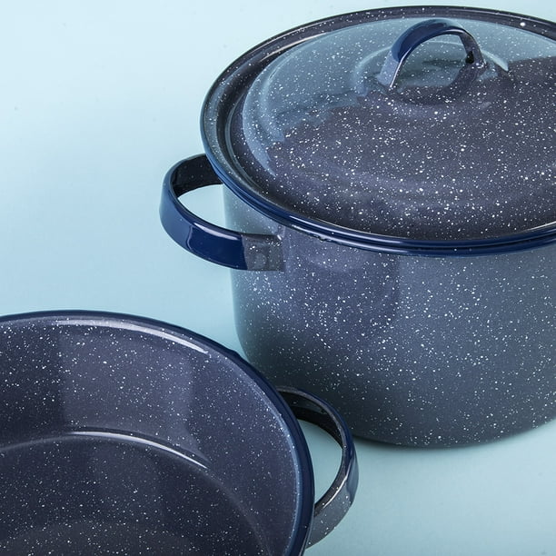 Batería De Cocina Cinsa Clásica De Peltre 5 Piezas Lavanda