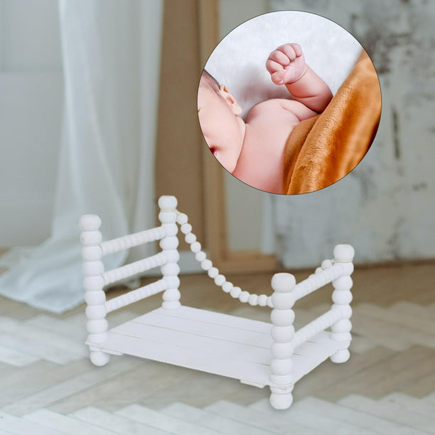  Accesorios de fotografía de bebé con forma de luna de madera  para sesión de fotos de fotografía de bebé, accesorio para fotos de bebé  recién nacido : Electrónica