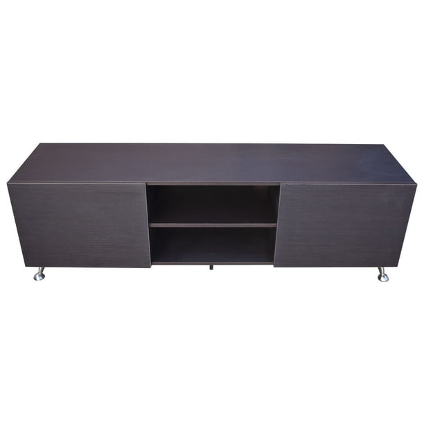 Mesa Para Tv Hogare Italy Color Negro Rustik