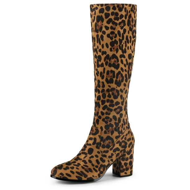 Botas discount de leopardo