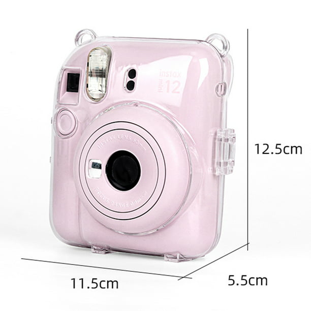 Mini Camera Bag PC Crystal Funda protectora Shell para cámara Instax Mini 12  Ndcxsfigh Para estrenar