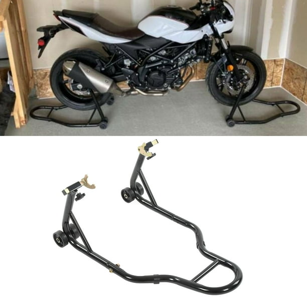 2 uds soporte para motocicleta mantenimiento rueda elevador Paddock para  motocicleta Cola Soporte de motocicleta