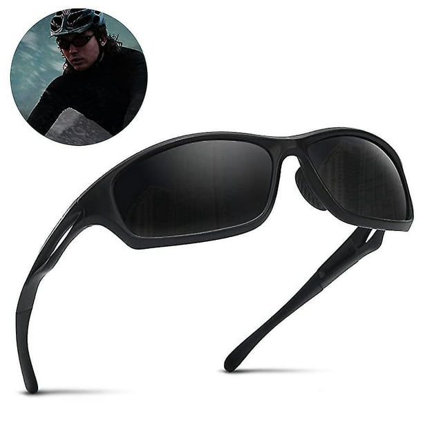 Gafas Ciclismo Hombre Mujer Protección Uv Poc + 4 Lentes Negro+