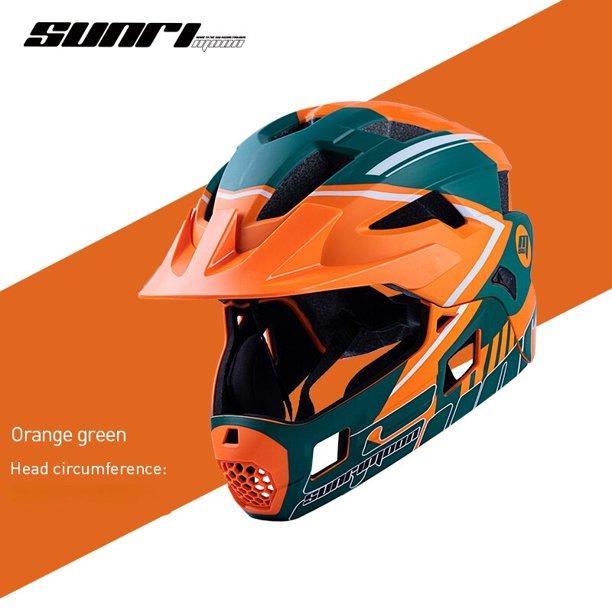 Casco de seguridad para bicicleta de montaña, protector de cara