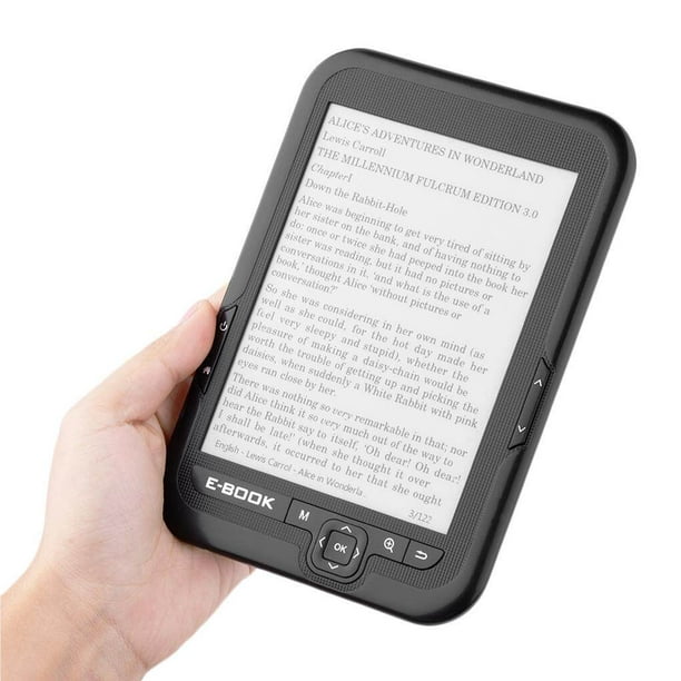 Lectura de libros, BK-6025L Ebook portátil de 6 pulgadas 8G Lectura de  libros electrónicos Eficiencia maximizada