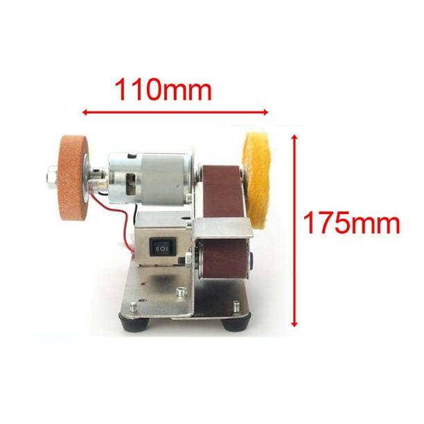  ZJDYDY Mini lijadora de banda, pequeña máquina de lijado de  mano 4500-9000r/min amoladora para superficie plana para pulir arco para  carpintería (795 (150 W)) : Herramientas y Mejoras del Hogar