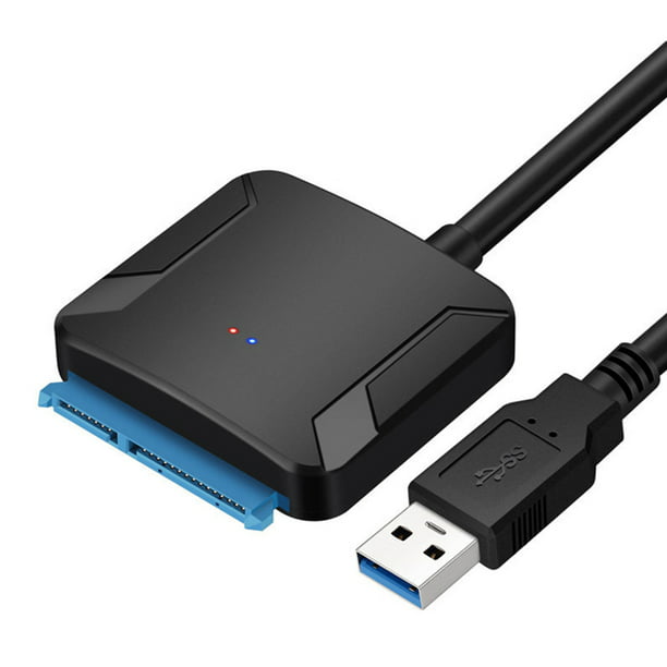 Cable USB 3.0 a SATA III Disco de 2,5' - Adaptadores de unidad de disco y  conversores de unidad de disco