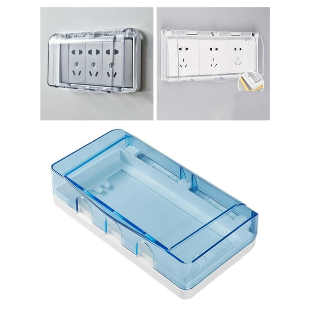 Cajas de enchufes para exteriores Caja a prueba de agua Cubierta de enchufe  de interruptor de pared Caja de enchufe Cubierta de enchufe Cubierta de