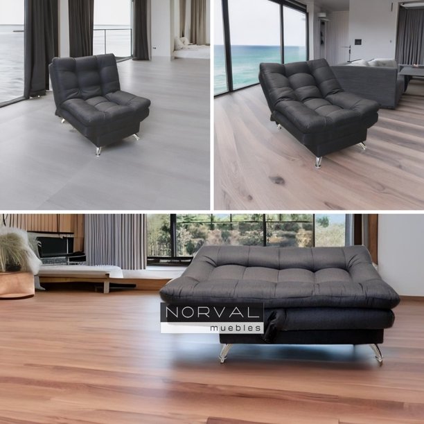 Sillon individual moderno de madera tapizado - Bodega de muebles