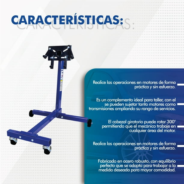 SOPORTE DE MOTOR Y TRANSMISIONES 500 KILOS