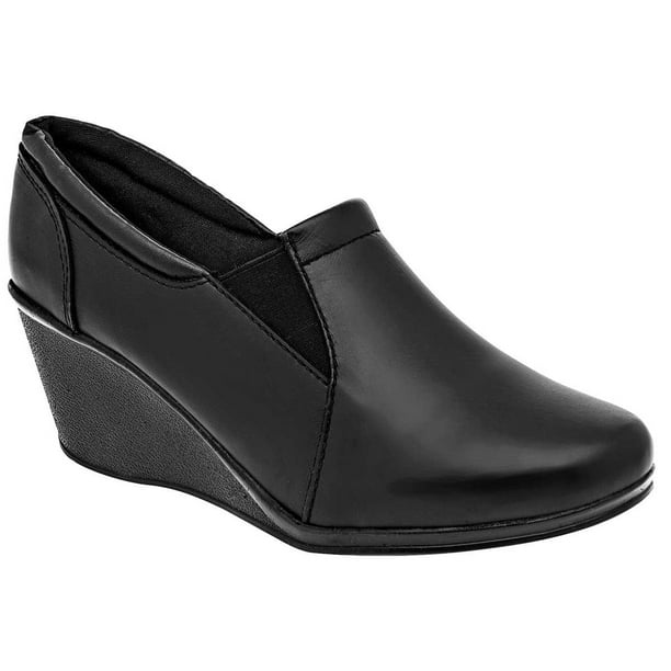 Dictar Volverse loco invención Tacón puente Exterior Piel Color Negro Para Mujer De RBCOLLECTION Gland  Shoes LU6002 | Bodega Aurrera en línea