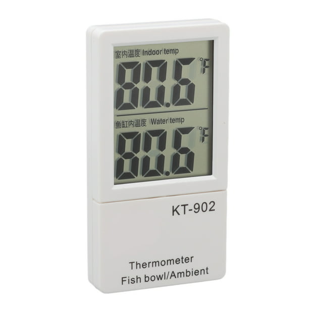 Termómetro electrónico para acuarios, Termómetro digital para acuarios  Termómetro ultra para acuario Ticfox
