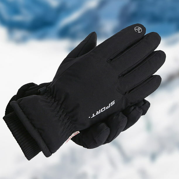 Guantes de esquí para mujer, guantes de Snowboard a prueba de