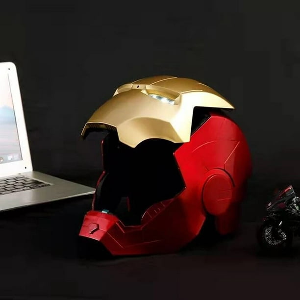 Máscara de Cosplay de Los Vengadores de Marvel para niños, máscara de casco  de Cosplay de