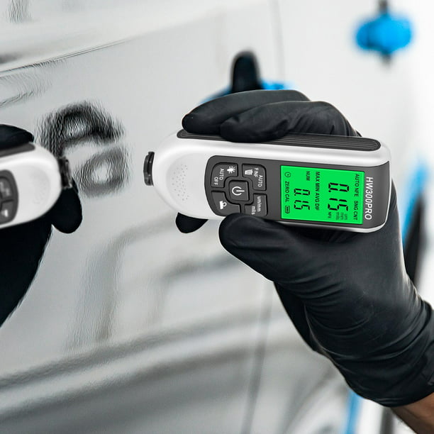 medidor de espesor de pintura revestimiento accesorios para autos carros  digital