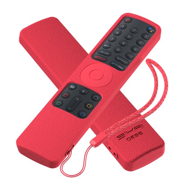 Funda para mando a distancia Smart TV para Xiaomi 4S XMRM-010 X10 X6 (Rojo)  Tmvgtek