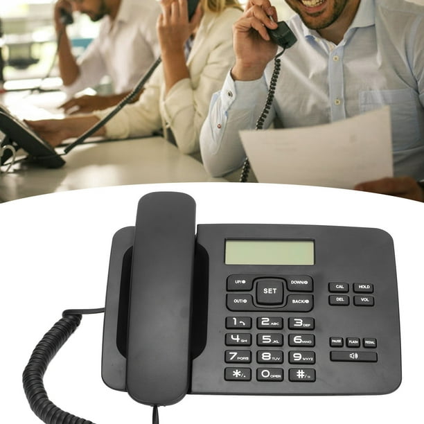 Teléfono Fijo de Oficina C267 de YLSHRF, Ideal para Negocios y Hogar