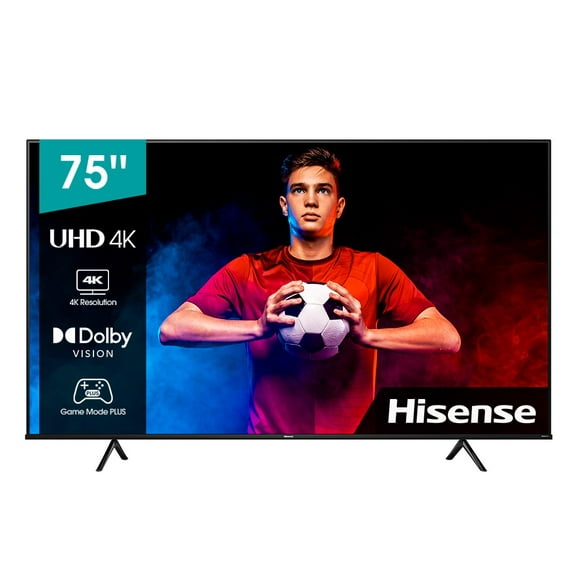 smart tv hisense 75 pulgadas led television 4k ultra hd 75a6h