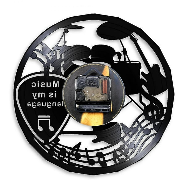  Reloj de pared de vinilo compatible con WU Tang Clan – Reloj de  pared hecho de disco de vinilo – Decoración original – Diseño único –  Increíble idea de regalo : Hogar y Cocina