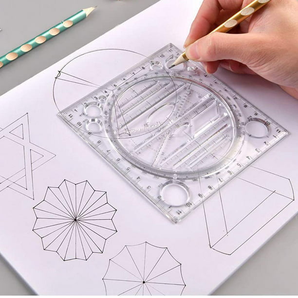 Plantillas de círculos, plantillas de dibujos geométricos, plantillas de  dibujo, herramientas de medición, plantillas, diseño de artista,  herramienta