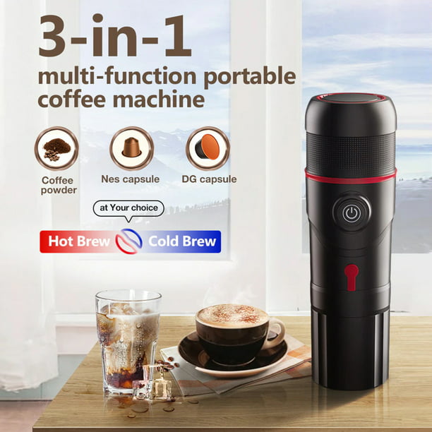 HiBREW-Cafetera expreso 4 en 1 para el hogar, máquina de café con