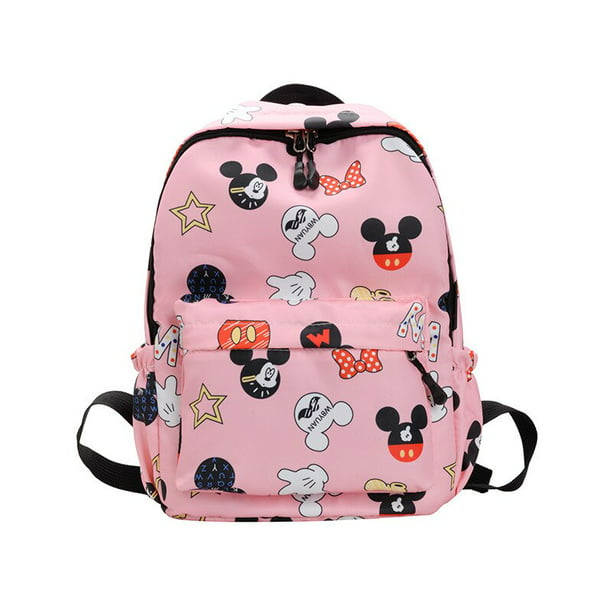 escolar para niños de Mickey Mouse de Disney, bonitas para niños, mochila preescolar para niños y niñas, mochilas escolares para bebés de 3 a 6 Gao Jinjia LED