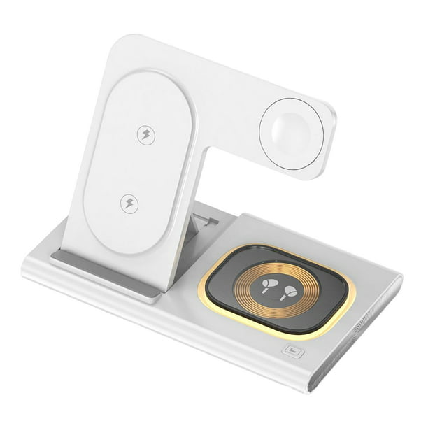 Cargador inalámbrico 3 en 1 iPhone, Apple Watch, AirPods Serie 12,Serie 13  – Planetmanía