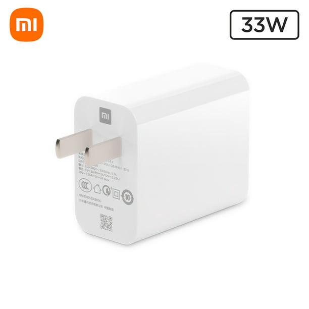 Xiaomi Kit Carga Rápida 33w / Cargador Pared + Cable Usb C