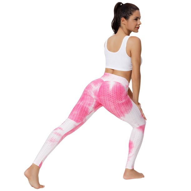 Leggings de yoga elásticos de moda para mujer Fitness Running Gym