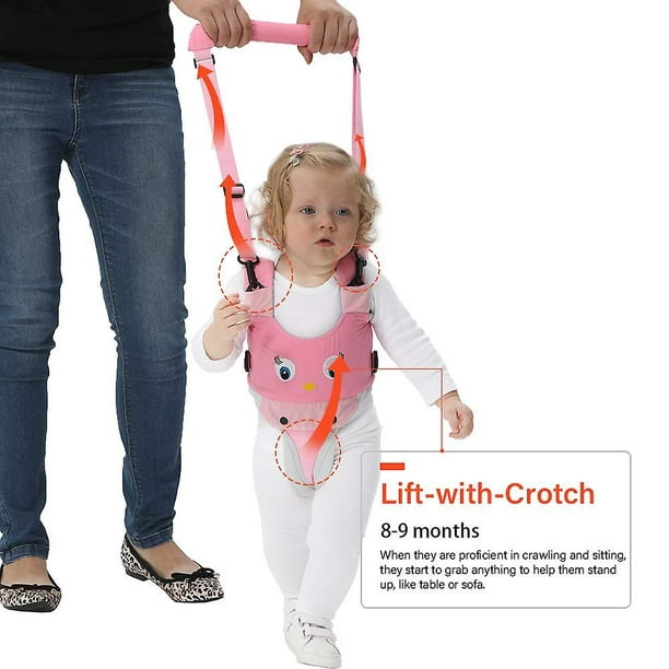Arnés para caminar para bebés, ayudante de mano para niños, cinturón  auxiliar de arnés para caminar para niños pequeños, ayuda a caminar al  bebé