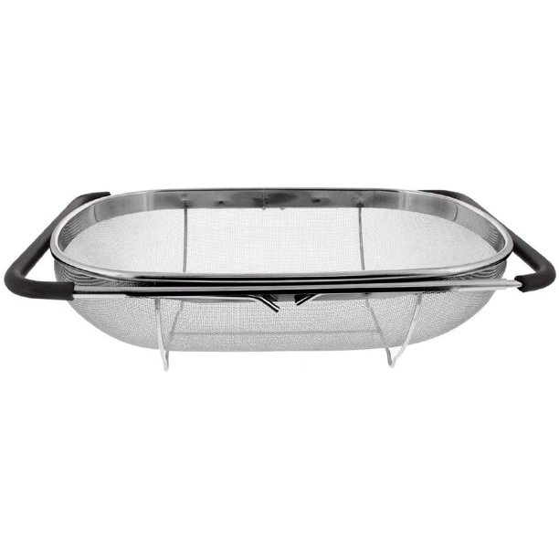 Rejilla Colador Para Fregadero Malla Acero Inox 4 Piezas - $ 129