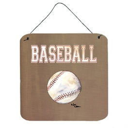  Caroline's Treasures 8485DS66 Baseball Wall or Door